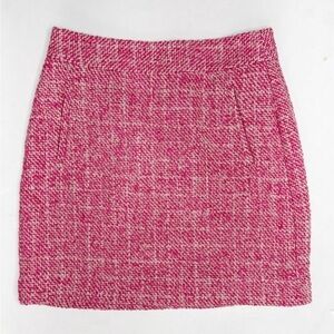Banana Republic Pink Tweed Skirt